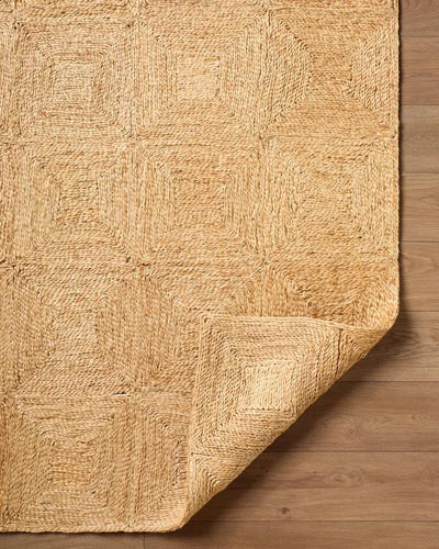 Patricia Rodi x LIVABLISS Ardea PRAD-2300 Beige Handwoven 100% Jute Area Rug