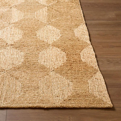 Patricia Rodi x LIVABLISS Ardea PRAD-2300 Beige Handwoven 100% Jute Area Rug