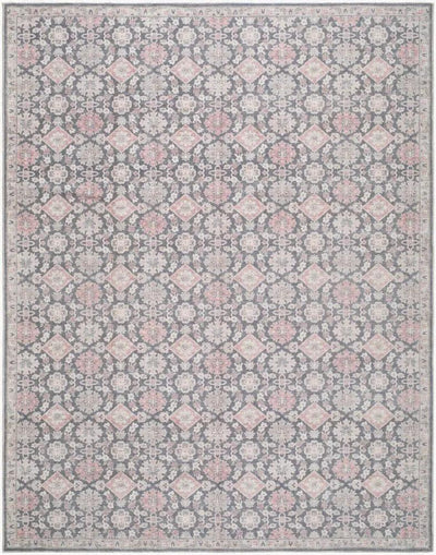 Patricia Rodi x LIVABLISS Aurora PRAR-2300 Slate Gray Jute-Polyester Machine-Woven Area Rug