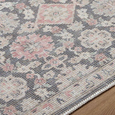 Patricia Rodi x LIVABLISS Aurora PRAR-2300 Slate Gray Jute-Polyester Machine-Woven Area Rug