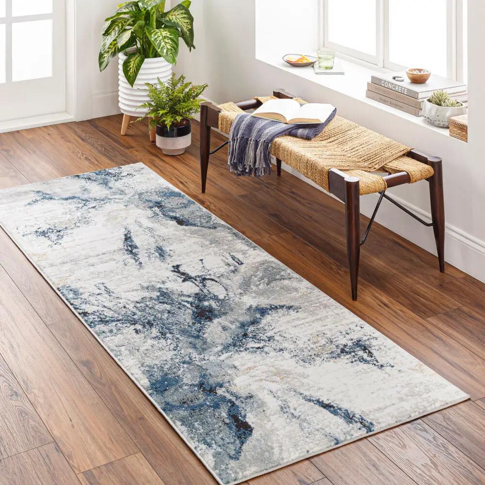 LIVABLISS Jolie JLO-2320 Dark-Blue Area Rug