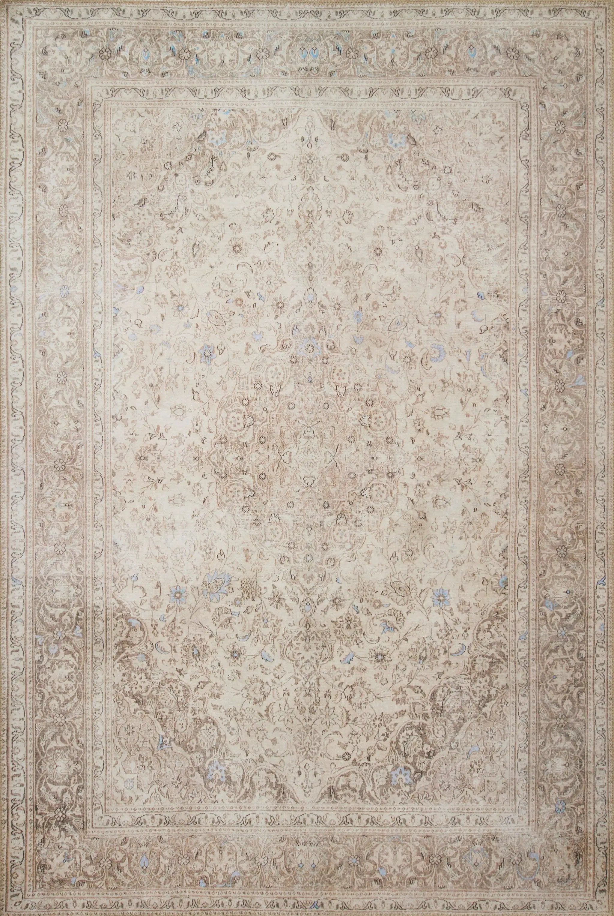 Loren LQ-03 Sand / Taupe Area Rug by Loloi