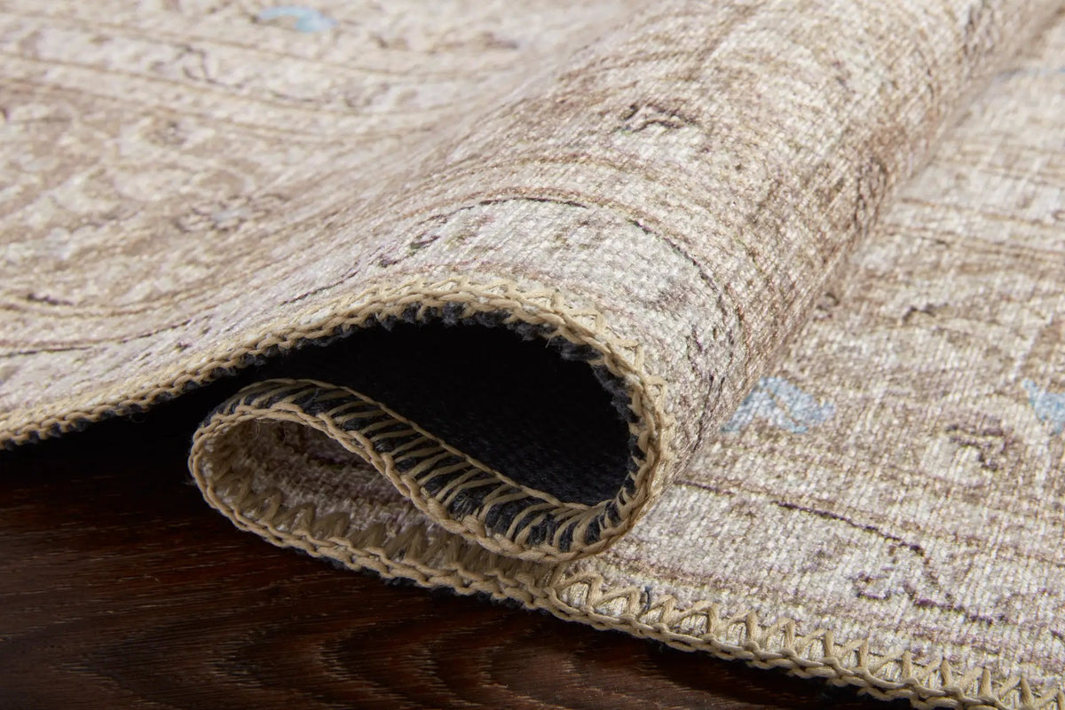 Loren LQ-03 Sand / Taupe Area Rug by Loloi