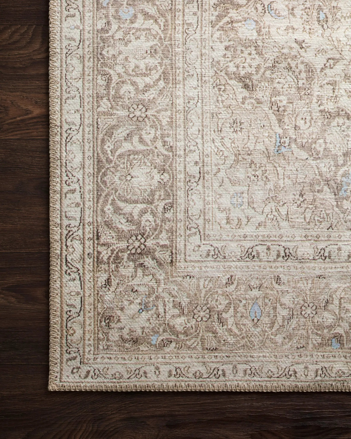 Loren LQ-03 Sand / Taupe Area Rug by Loloi