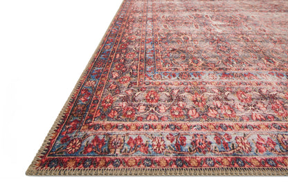 Loloi Loren LQ-05 Eggplant / Crimson Area Rug
