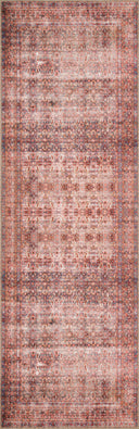 Loloi Loren LQ-05 Eggplant / Crimson Area Rug