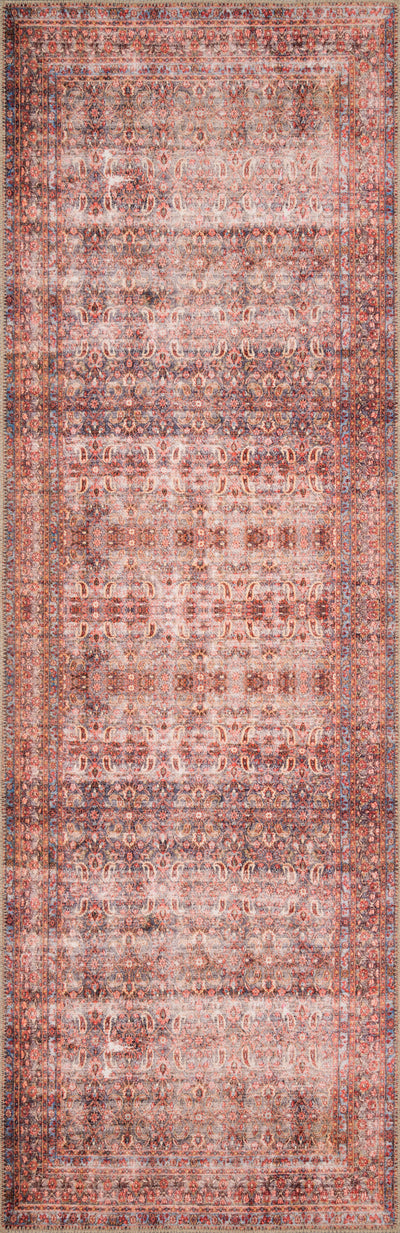 Loloi Loren LQ-05 Eggplant / Crimson Area Rug