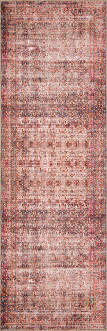 Loloi Loren LQ-05 Eggplant / Crimson Area Rug
