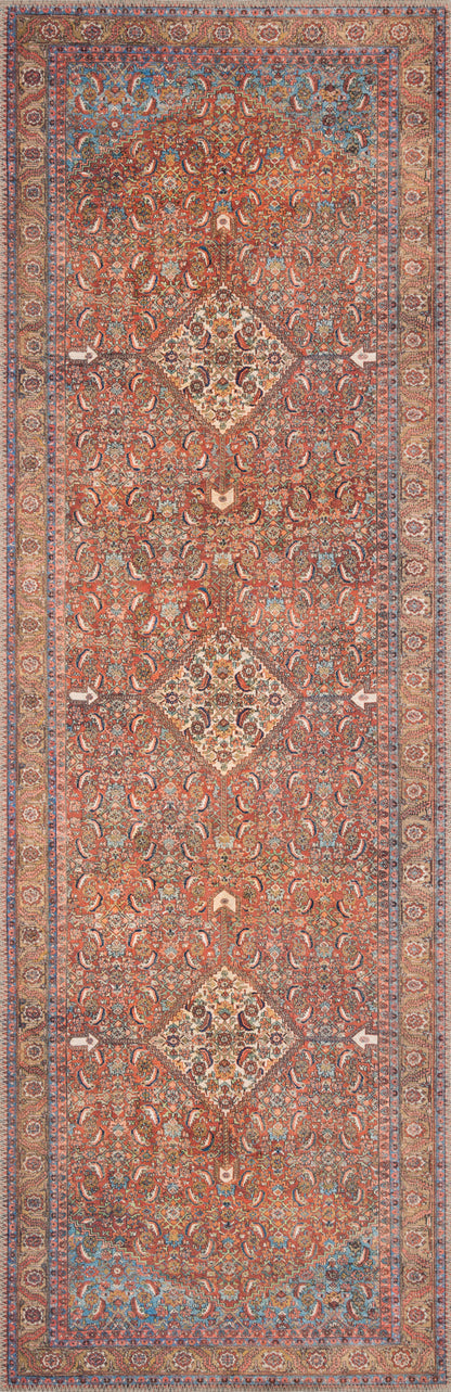 Loloi Loren LQ-06 Red / Multi Area Rug