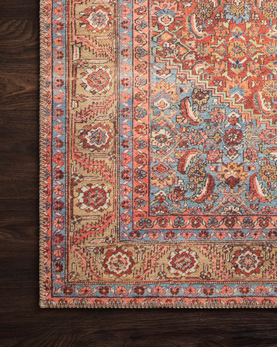 Loloi Loren LQ-06 Red / Multi Area Rug