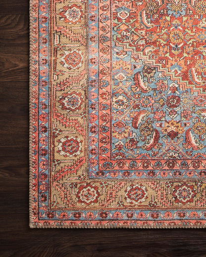 Loloi Loren LQ-06 Red / Multi Area Rug