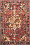 Loloi Loren LQ-07 Red / Navy Area Rug