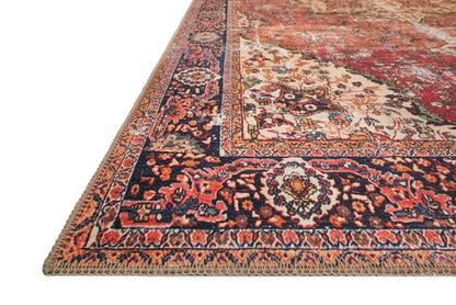 Loloi Loren LQ-07 Red / Navy Area Rug
