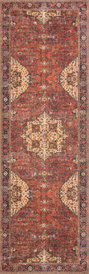 Loloi Loren LQ-07 Red / Navy Area Rug