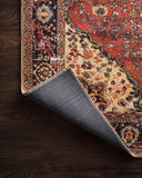 Loloi Loren LQ-07 Red / Navy Area Rug