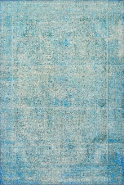 Loloi Loren LQ-08 Aqua Area Rug