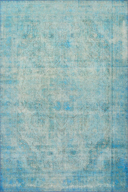 Loloi Loren LQ-08 Aqua Area Rug