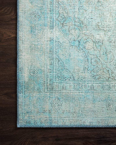 Loloi Loren LQ-08 Aqua Area Rug