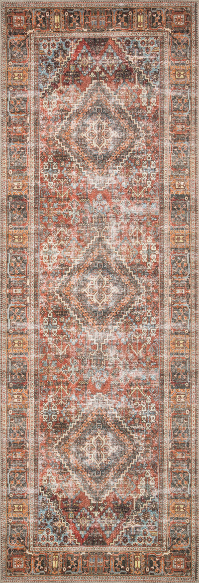 Loloi Loren LQ-13 Brick / Midnight Area Rug