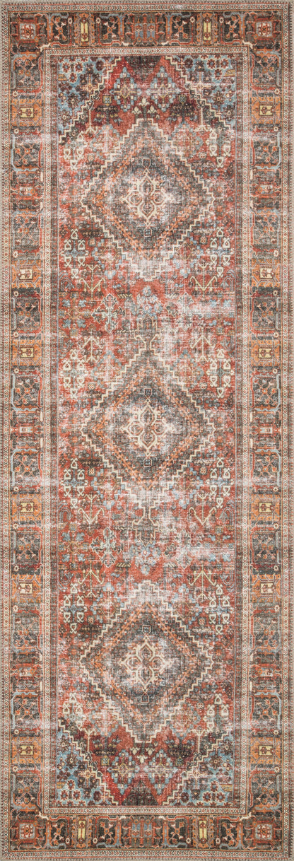 Loloi Loren LQ-13 Brick / Midnight Area Rug