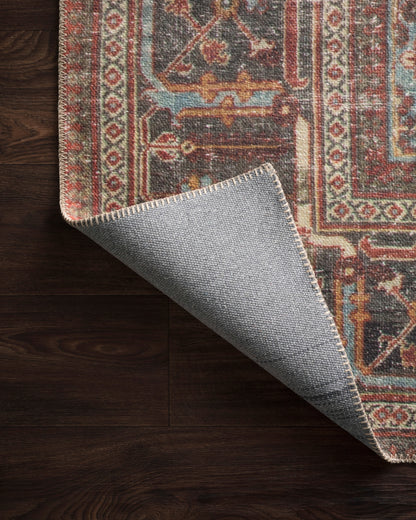Loloi Loren LQ-13 Brick / Midnight Area Rug
