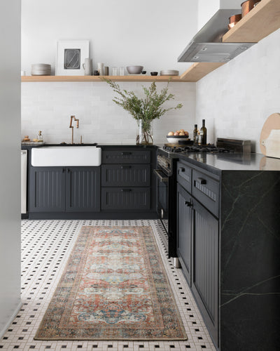 Loloi Loren LQ-14 Brick / Multi Area Rug