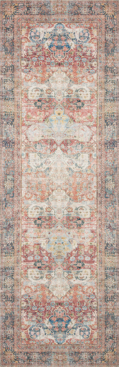 Loloi Loren LQ-14 Brick / Multi Area Rug