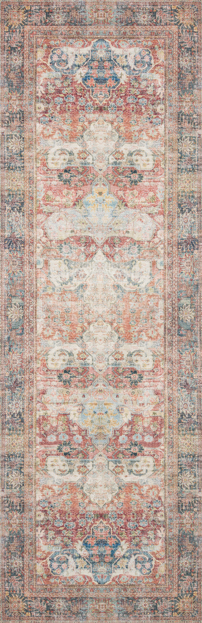 Loloi Loren LQ-14 Brick / Multi Area Rug