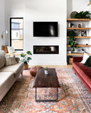 Loloi Loren LQ-15 Terracotta / Sky Area Rug