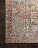 Loloi Loren LQ-15 Terracotta / Sky Area Rug