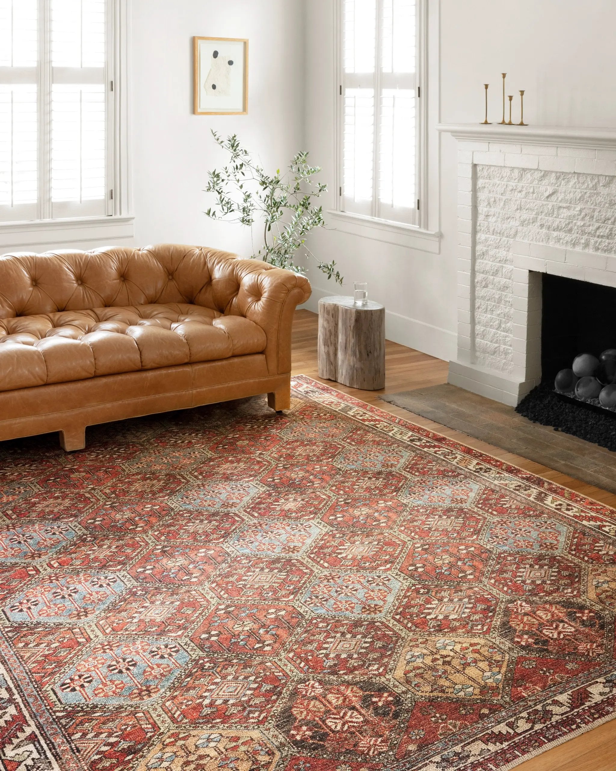 Loren LQ-16 Spice / Multi Area Rug by Loloi
