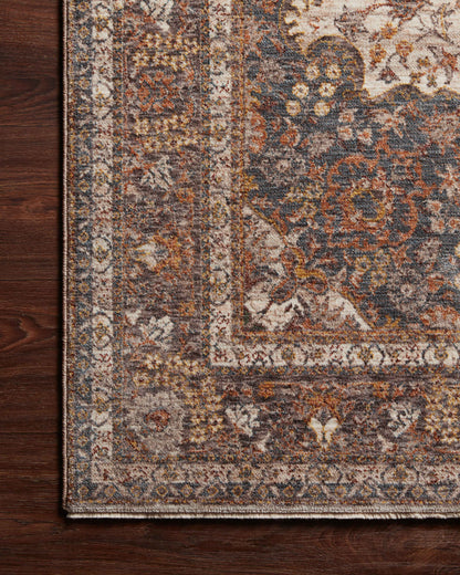 Loloi Lourdes LOU-01 Natural / Ocean Area Rug
