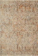 Loloi Lourdes LOU-05 Ivory / Orange Area Rug