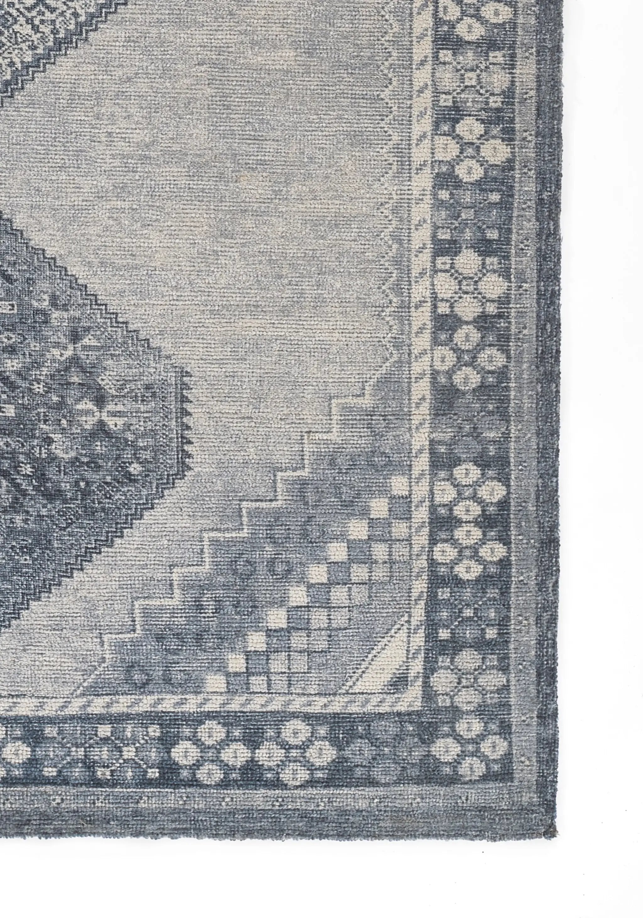 Luna LNA-1 Blue Area Rug by Momeni