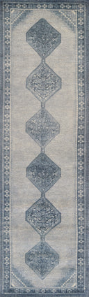 Momeni Luna LNA-1 Blue Hand Tufted Area Rug