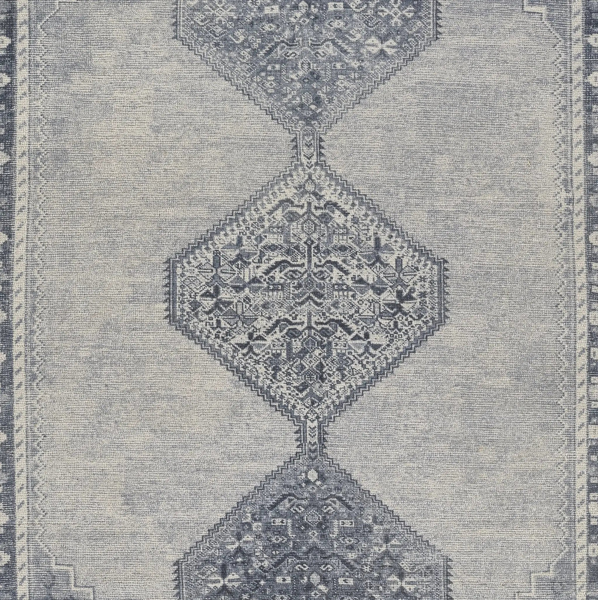 Luna LNA-1 Blue Area Rug by Momeni