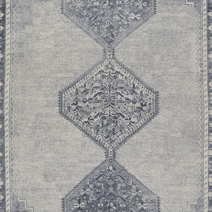 Momeni Luna LNA-1 Blue Hand Tufted Area Rug