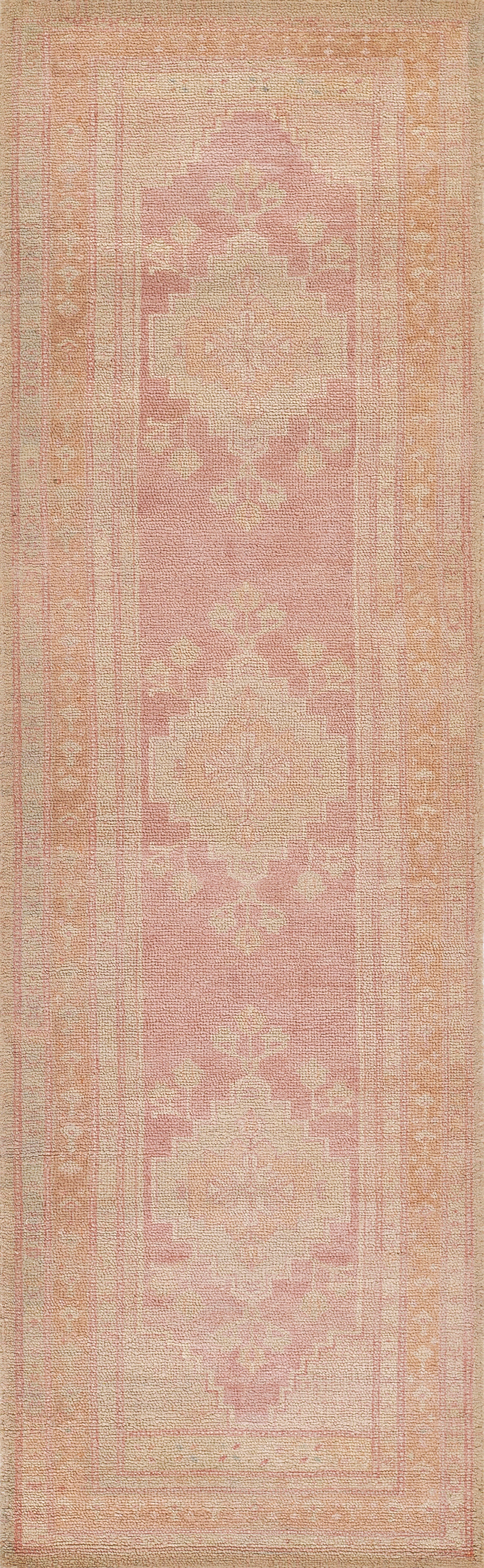 Momeni Luna LNA-3 Pink Hand Tufted Area Rug