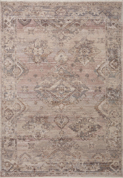 Loloi Lyra LYR-01 Blush / Dove Area Rug
