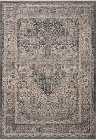 Loloi Lyra LYR-02 Denim / Pebble Area Rug
