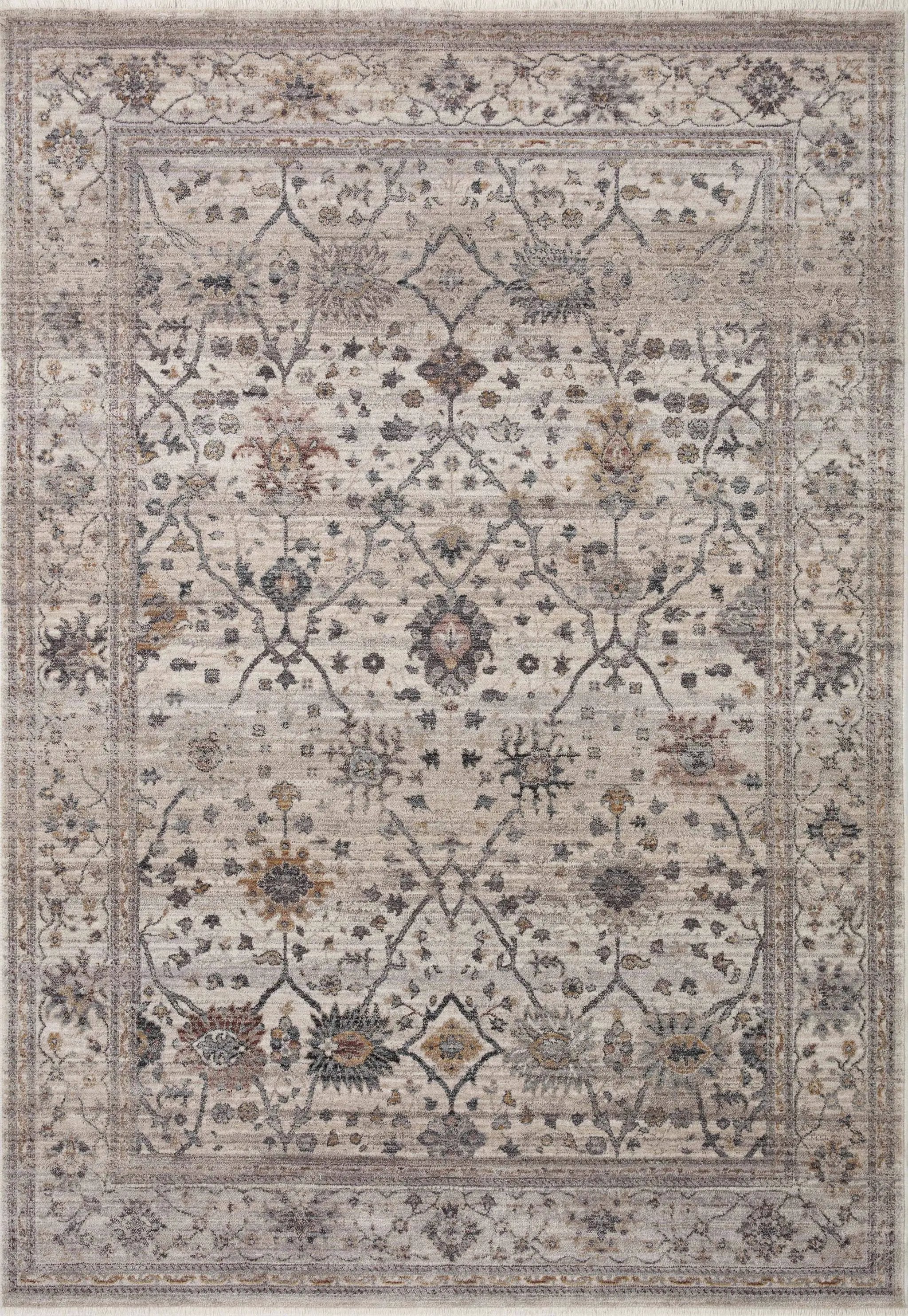 Lyra LYR-04 Pebble / Multi Area Rug by Loloi