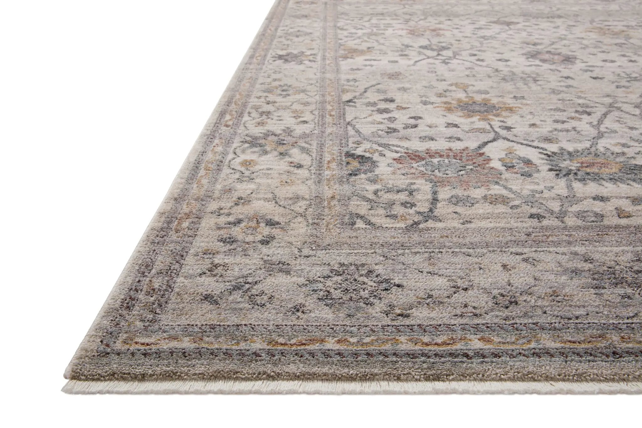 Lyra LYR-04 Pebble / Multi Area Rug by Loloi