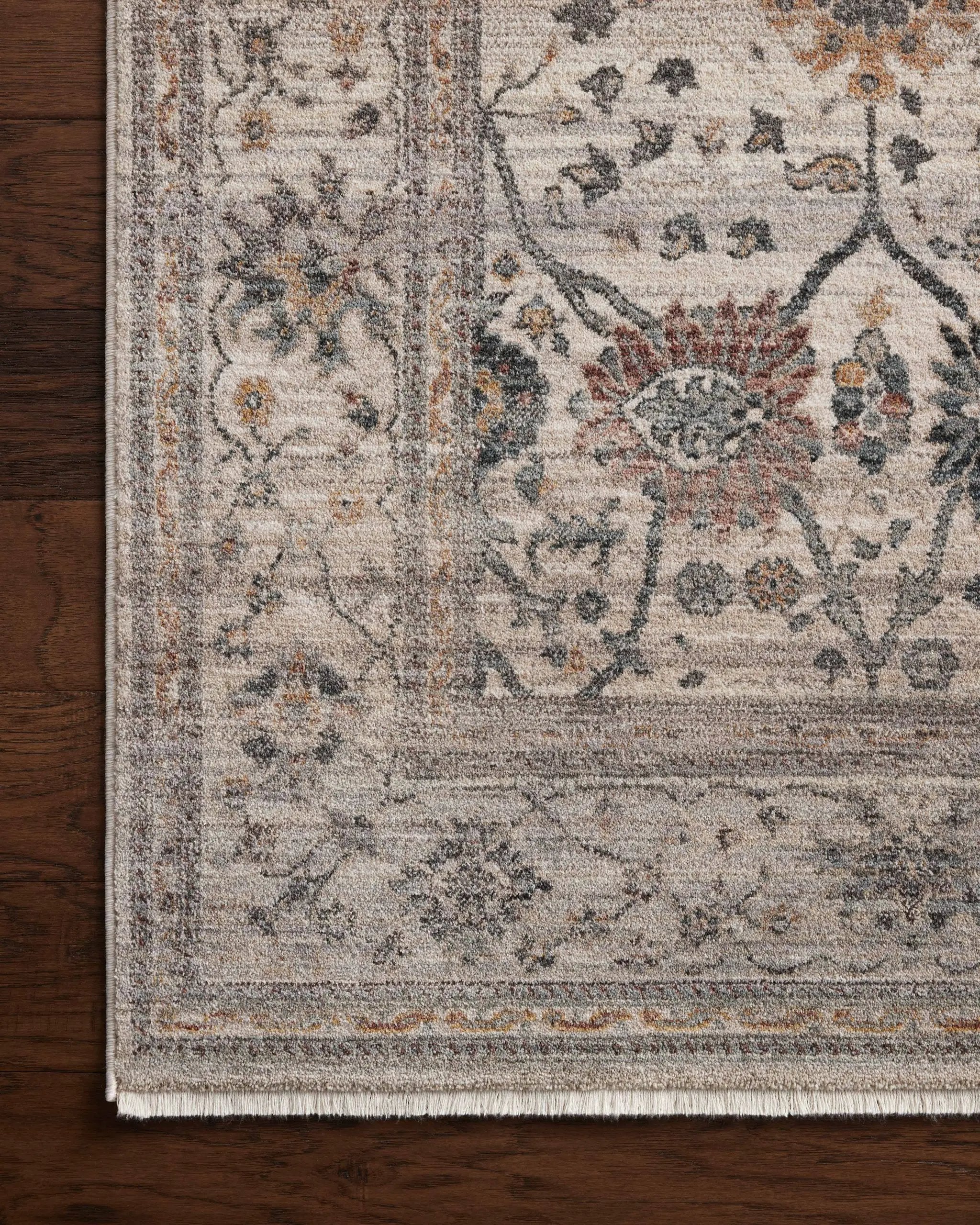 Lyra LYR-04 Pebble / Multi Area Rug by Loloi