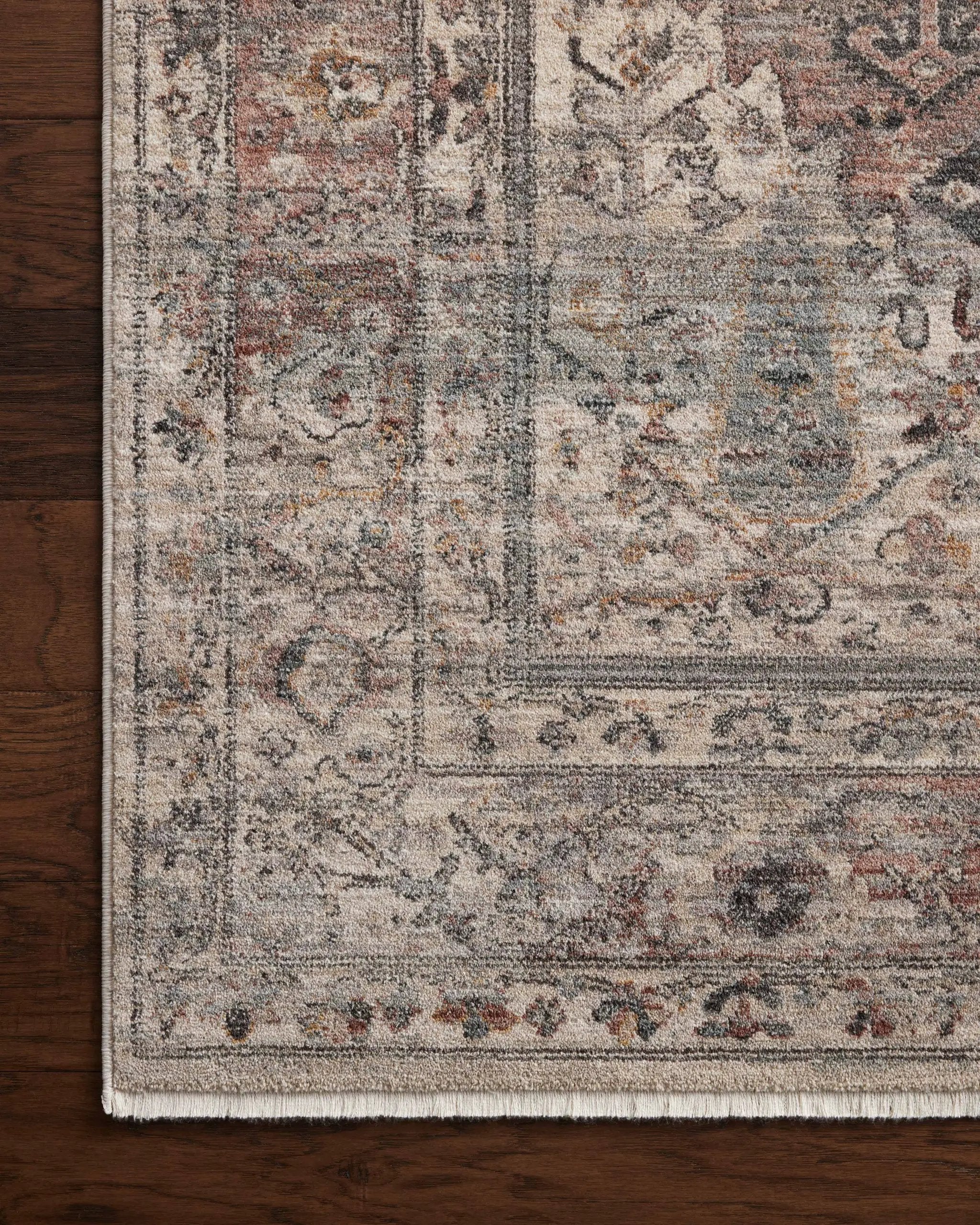 Lyra LYR-05 Sunset / Silver Area Rug by Loloi