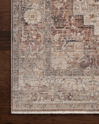 Loloi Lyra LYR-06 Berry / Stone Area Rug