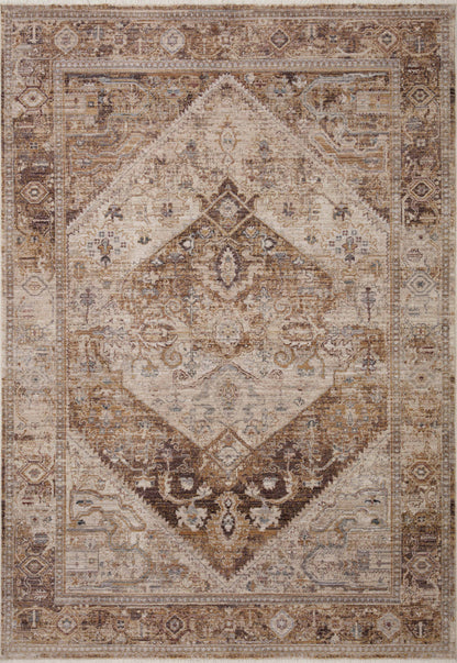 Loloi Lyra LYR-07 Natural / Mocha Area Rug
