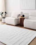 Surya Mystique M-5486 Ivory Area Rug by LIVABLISS