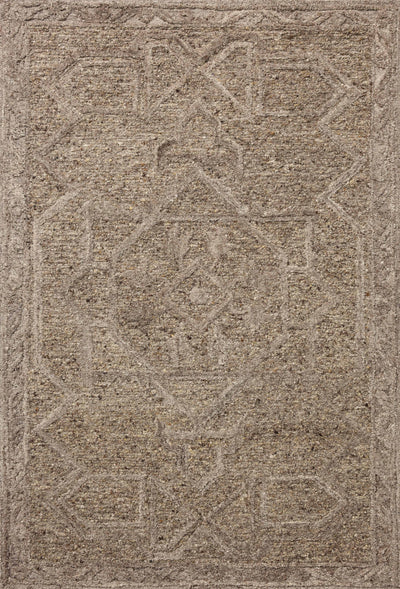 A hand-tufted wool area rug featuring traditional design and grounded bark and graphite tones, the Mabel MBL-01 Bark / Graphite Area Rug adds character to any room