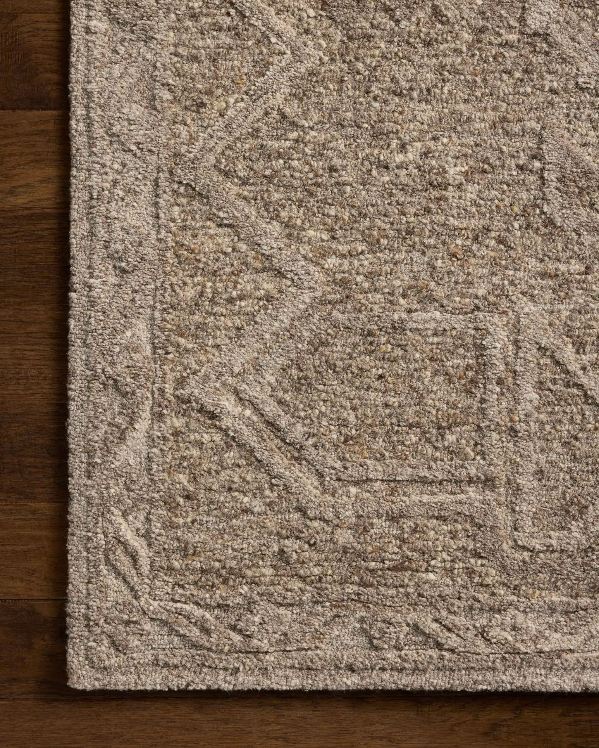 Mabel MBL-01 Bark / Graphite Area Rug by Loloi