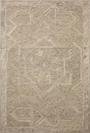 Rich in subtle pebble and soft misty hues with traditional detail, the Mabel MBL-01 Pebble / Mist Area Rug is a hand-tufted wool area rug built for style and comfort